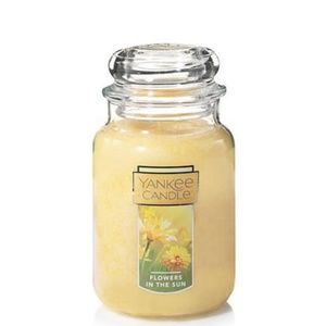 Yankee Flowers in the Sun Large Classic Jar Candle